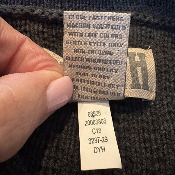 Duluth‎ Trading Co Gray High-Neck Infantry Wool Sweater Mens Size XL - Picture 4 of 4